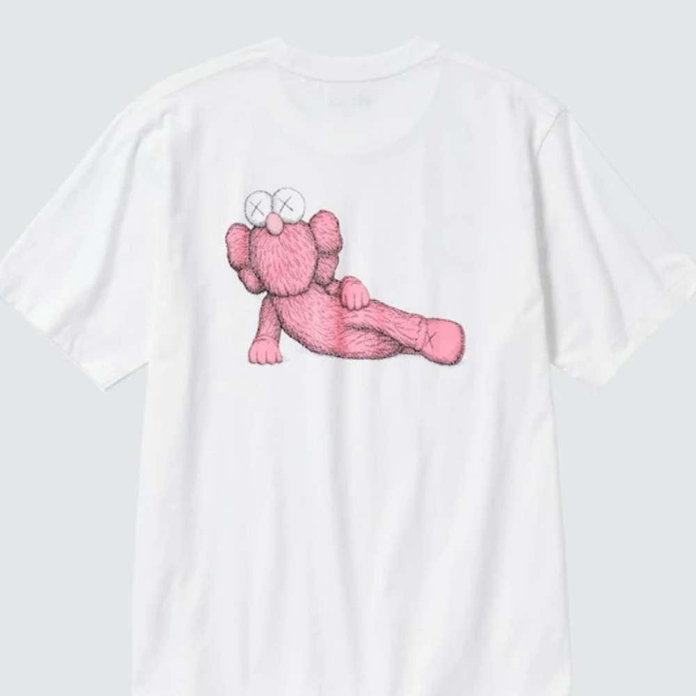 Uniqlo Kaws T-Shirt Sz: Small w/ Stickers!!
